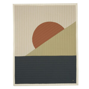 PLAID MATELASSE LANDSCAPE