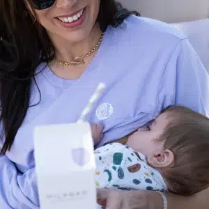 T-SHIRT D'ALLAITEMENT COL ROND MILKBAR L